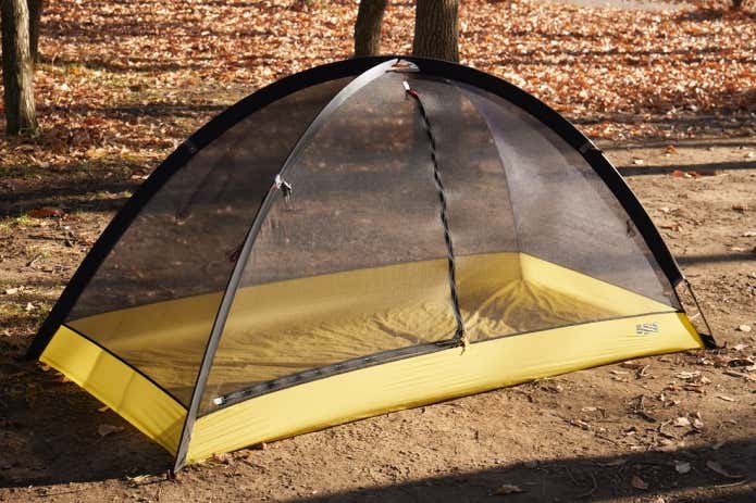 限定生産のフルメッシュ軽量シェルター「クロスオーバードーム KAYA