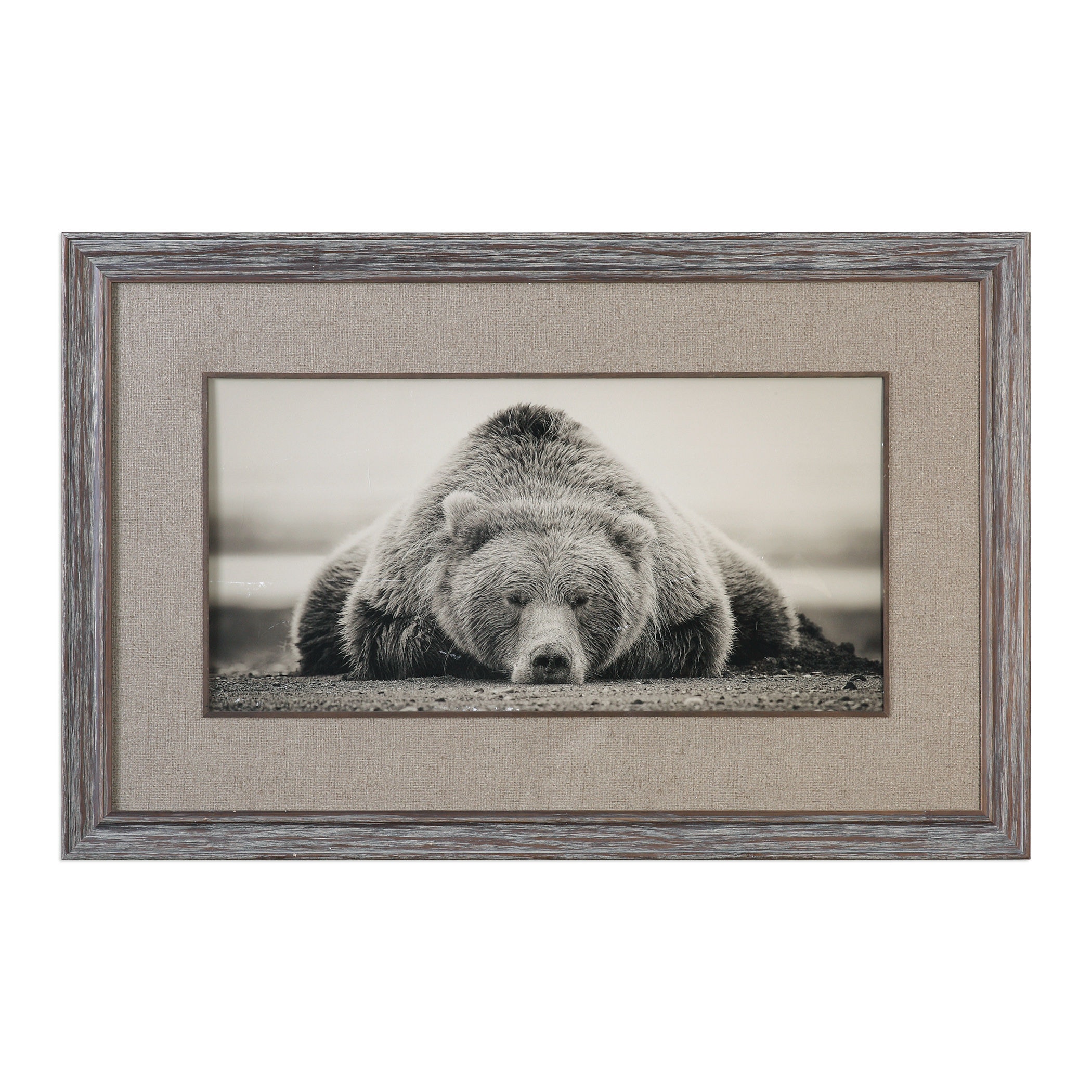 Uttermost Art Deep Sleep Bear Print 33661 - FX Marcotte Furniture
