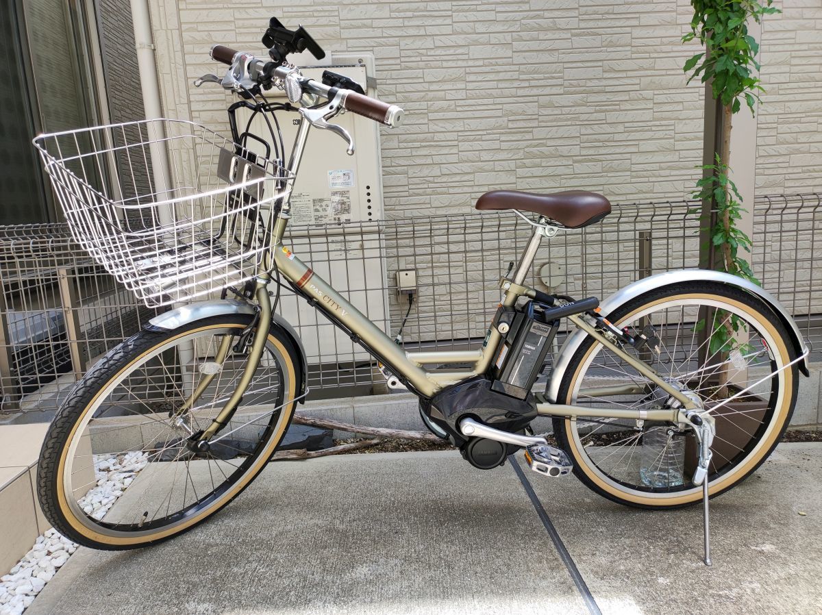 ヤマハ 電動アシスト自転車 PAS CITY-V カスタマイズ。: いまらんの