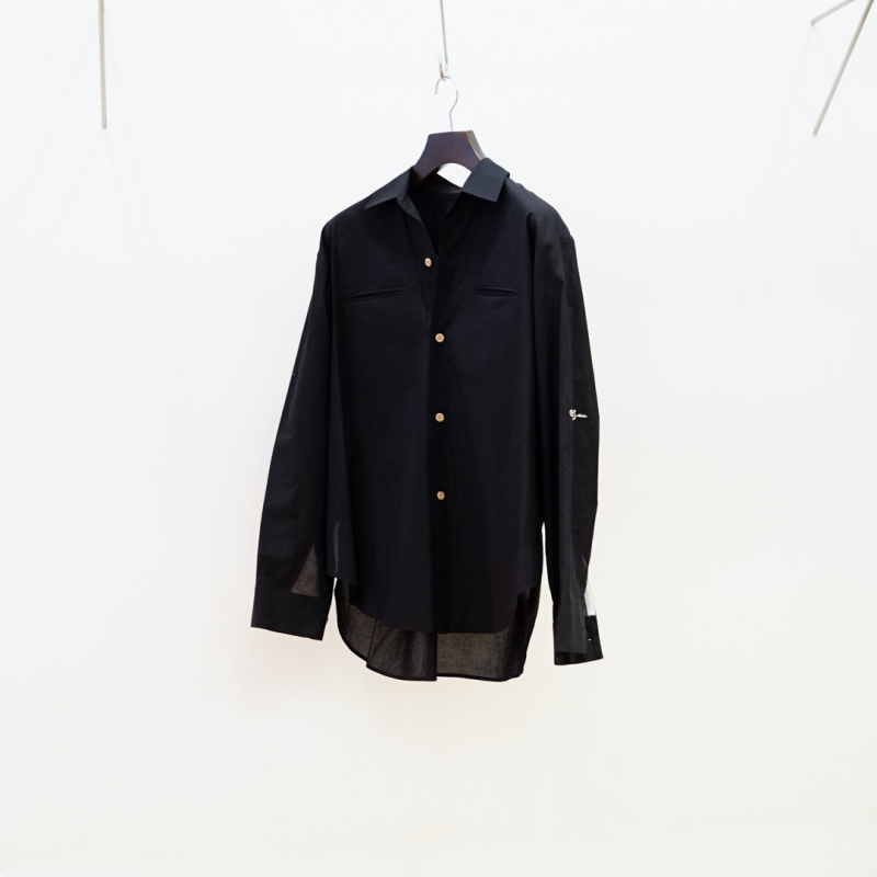 SUNSEA (サンシー) 30th Collectionの新作、Shrinkage Cotton Shirt