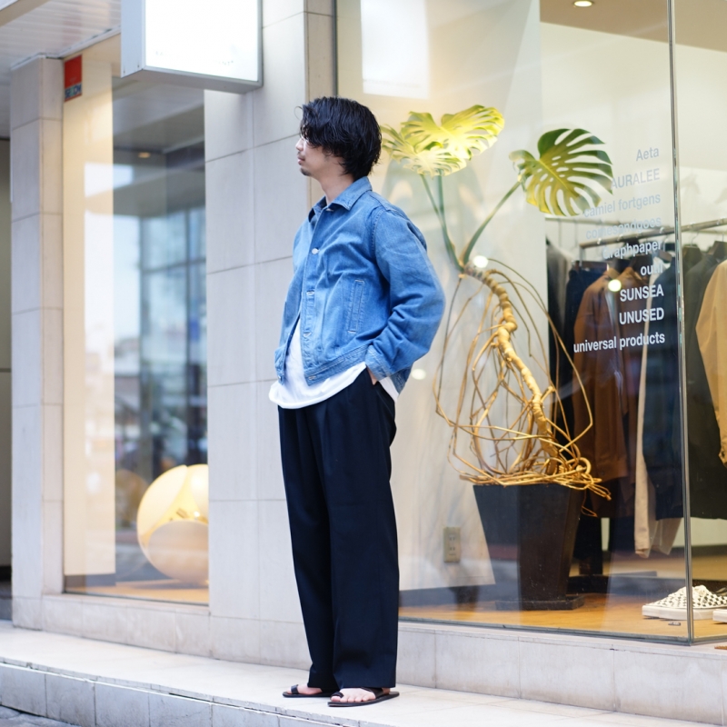 AURALEE (オーラリー)25SS Collectionの新作、Selvedge Faded Light