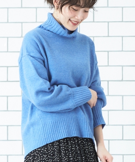 ラムタートルニット/le.coeur blanc(ルクールブラン)｜ルクールブラン