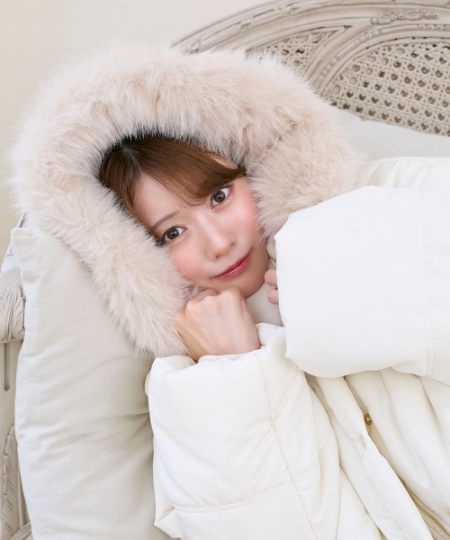 2way中綿フードブルゾン/MAJESTIC LEGON(マジェスティックレゴン