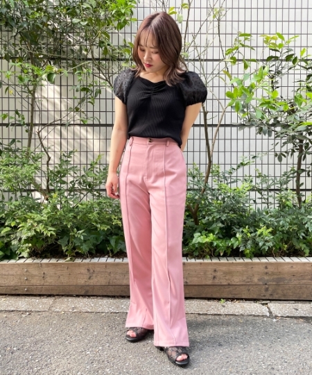 ドットパフスリーブトップス/MAJESTIC LEGON(マジェスティックレゴン