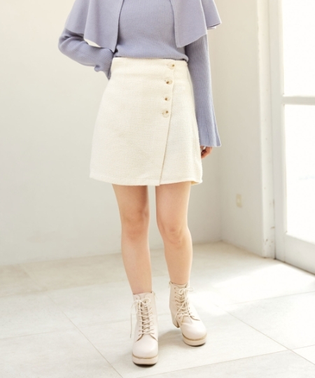 ツイードスカショーパン/MAJESTIC LEGON(マジェスティックレゴン