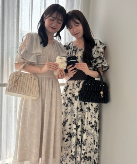 ダブルカラーコルセットワンピース/MAJESTIC LEGON(マジェスティック