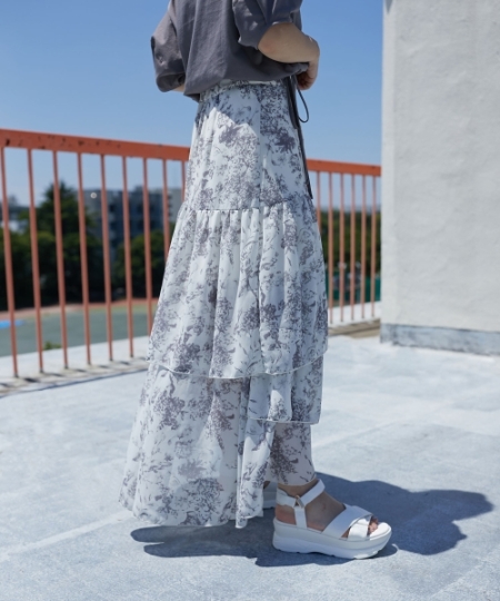 エアリーティアードスカート/MAJESTIC LEGON(マジェスティックレゴン