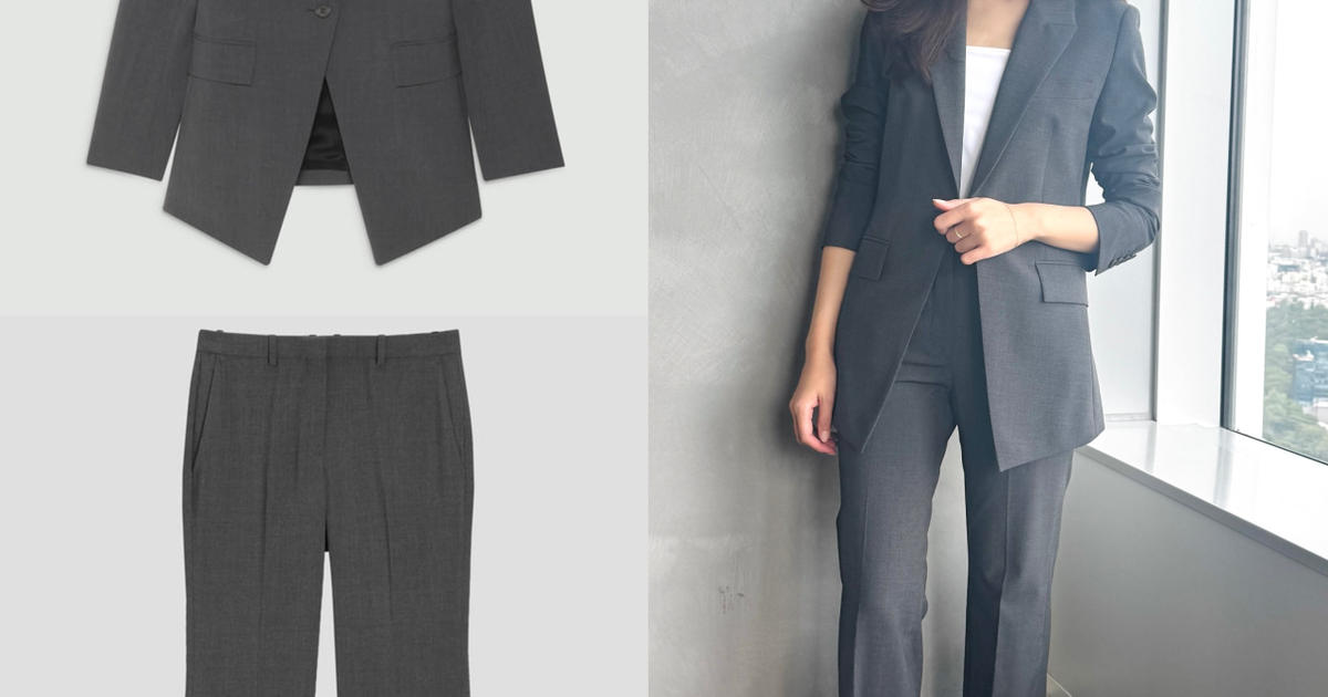 凛とした佇まいが美しい【Theory（セオリー）】のジャケット&パンツの