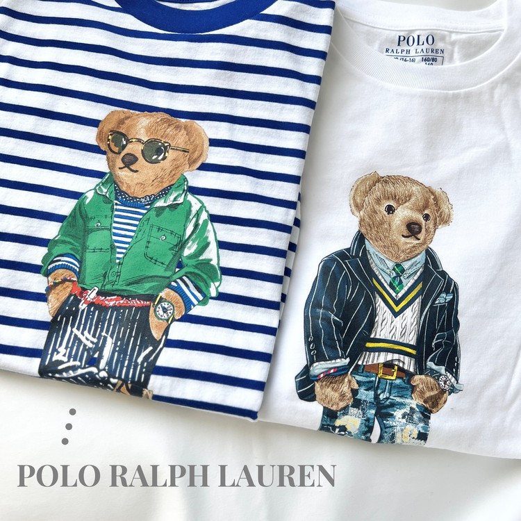 POLO RALPH LAUREN】可愛いポロベアTシャツは大人も着れる”ボーイズ