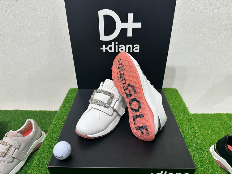diana]ついにゴルフシューズが誕生！正直レポ｜＠BAILA（バイラ）