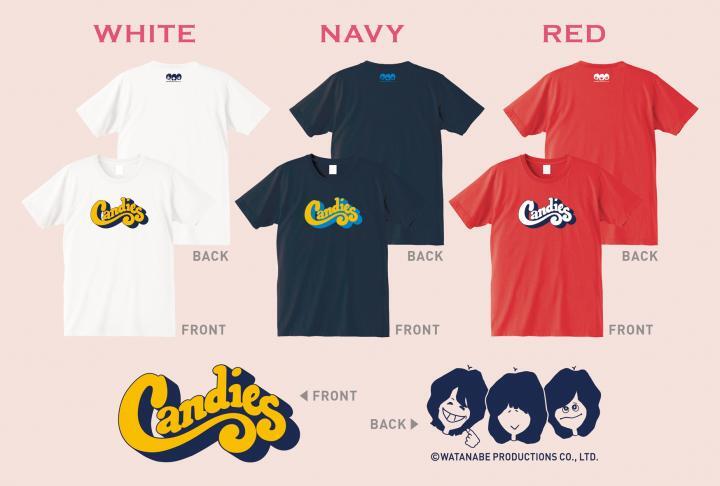 キャンディーズTシャツ｜チケットぴあ グッズ通販サイト (ぴあの物販