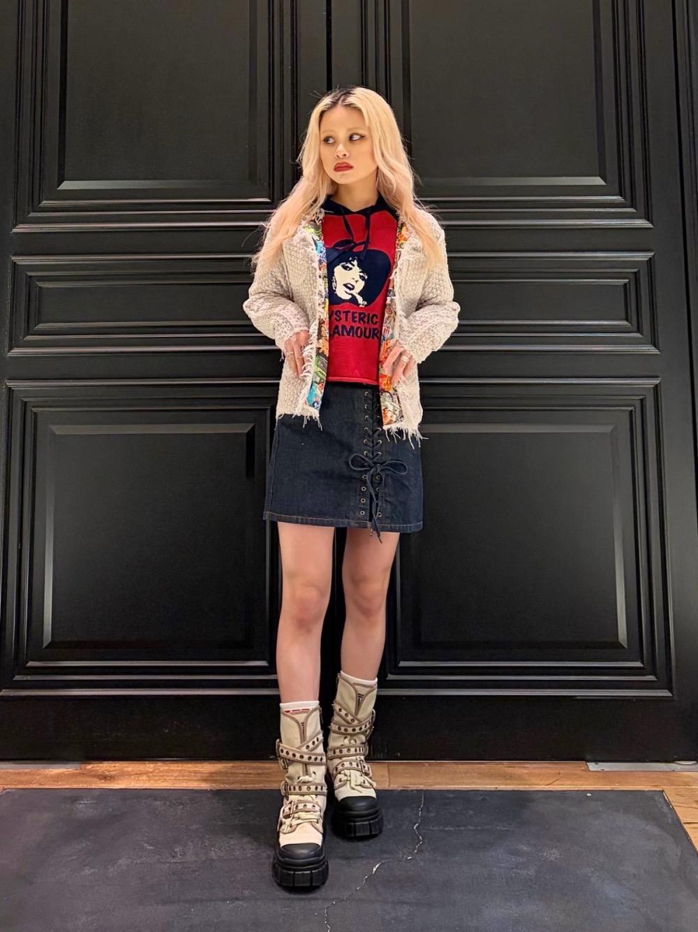 ayakaのSTYLING | HYSTERIC GLAMOUR MEN | 157cm | HYSTERIC GLAMOUR