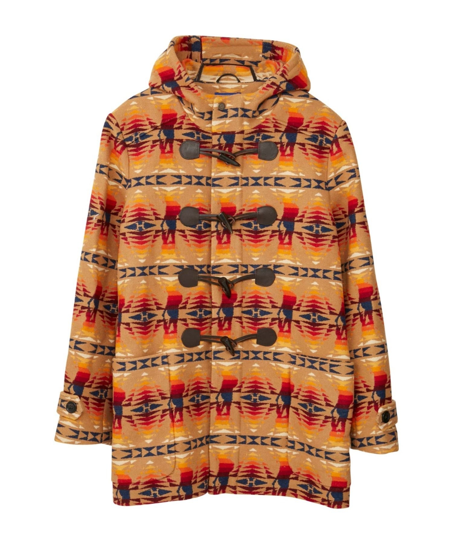 PENDLETON×HYS TIMES総柄 ダッフルコート|HYSTERIC GLAMOUR MEN