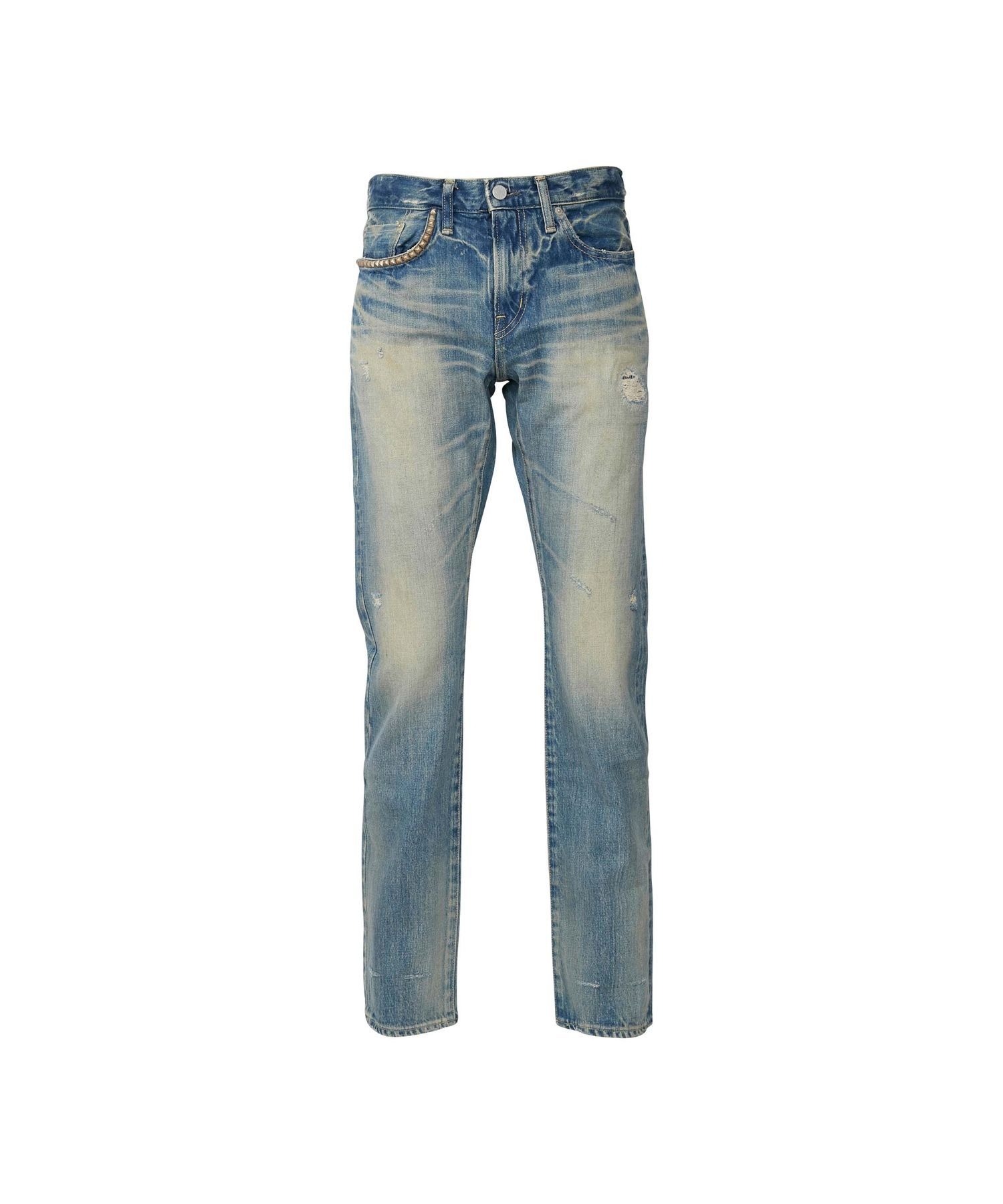 HYS SP加工 スリムストレートデニムパンツ|HYSTERIC GLAMOUR MEN