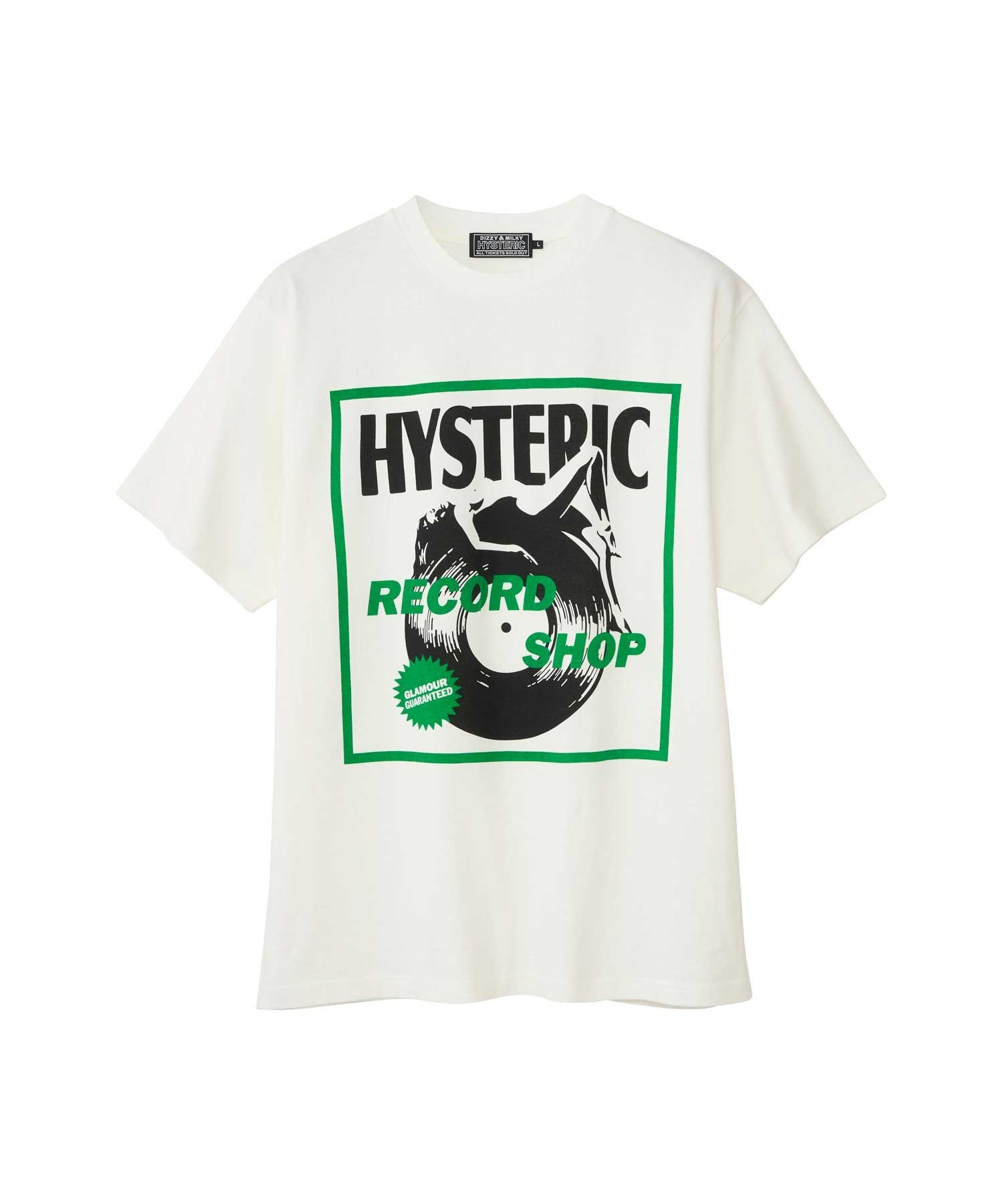 RECORD SHOP Tシャツ|HYSTERIC GLAMOUR MEN | HYSTERIC GLAMOUR ONLINE
