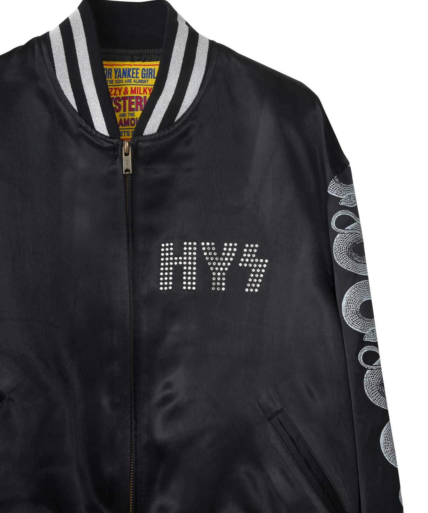 SNAKE LOOP スカジャン|HYSTERIC GLAMOUR WOMEN | HYSTERIC GLAMOUR