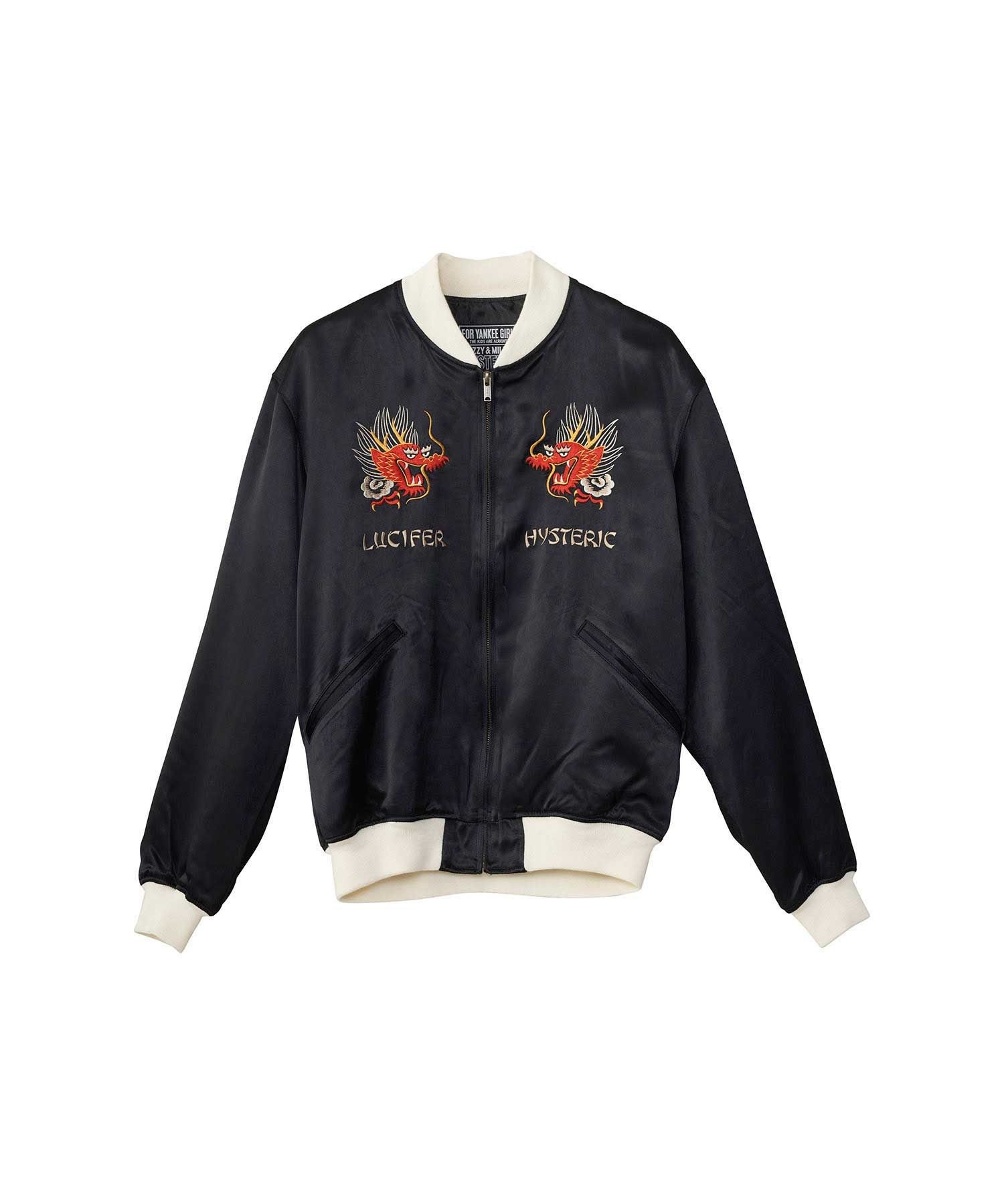 DRAGON LADY TOUR刺繍 スカジャン|HYSTERIC GLAMOUR MEN | HYSTERIC