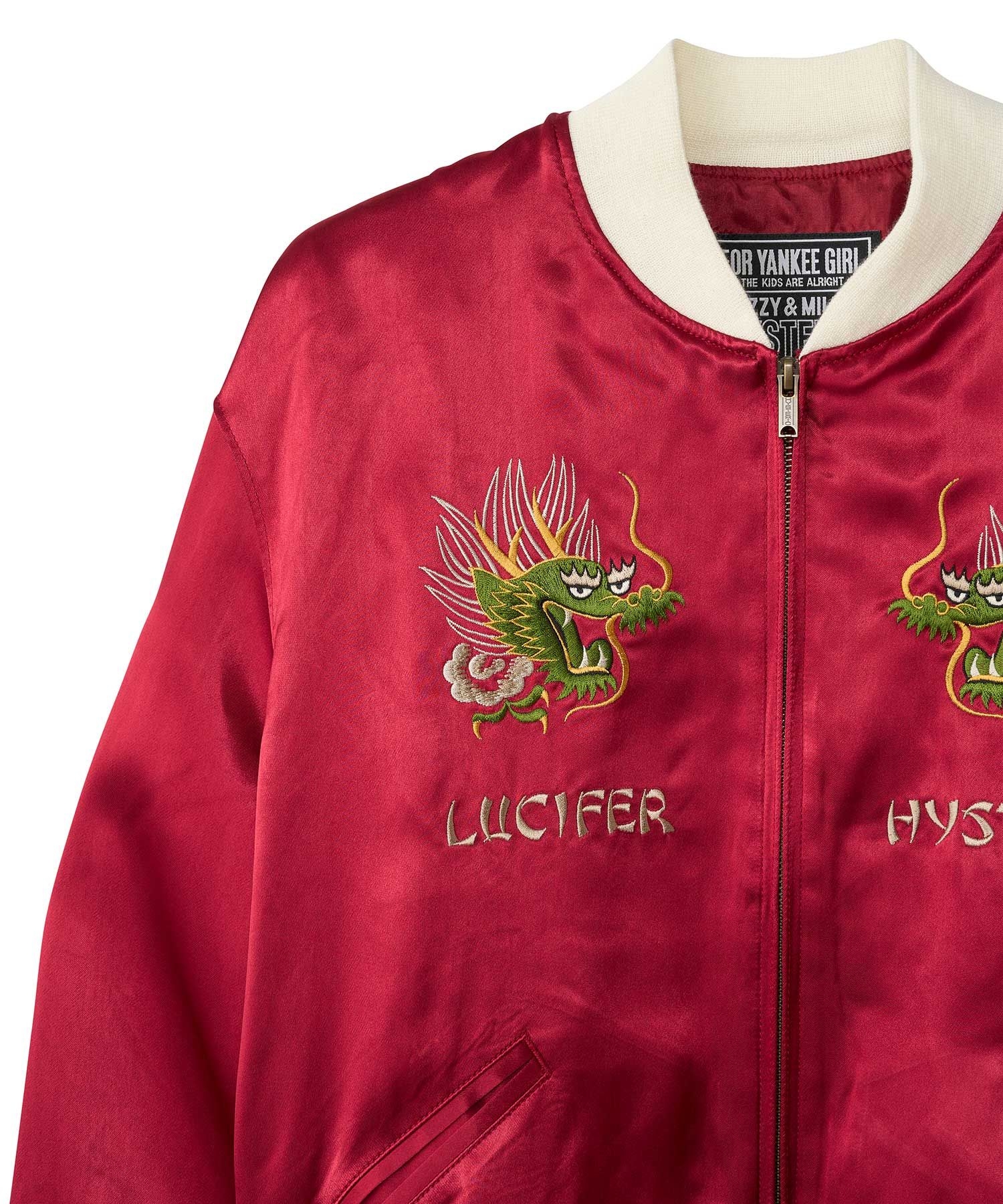 DRAGON LADY TOUR刺繍 スカジャン|HYSTERIC GLAMOUR MEN | HYSTERIC