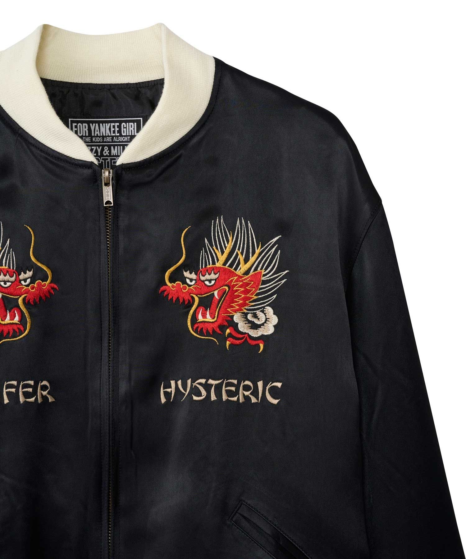 DRAGON LADY TOUR刺繍 スカジャン|HYSTERIC GLAMOUR MEN | HYSTERIC