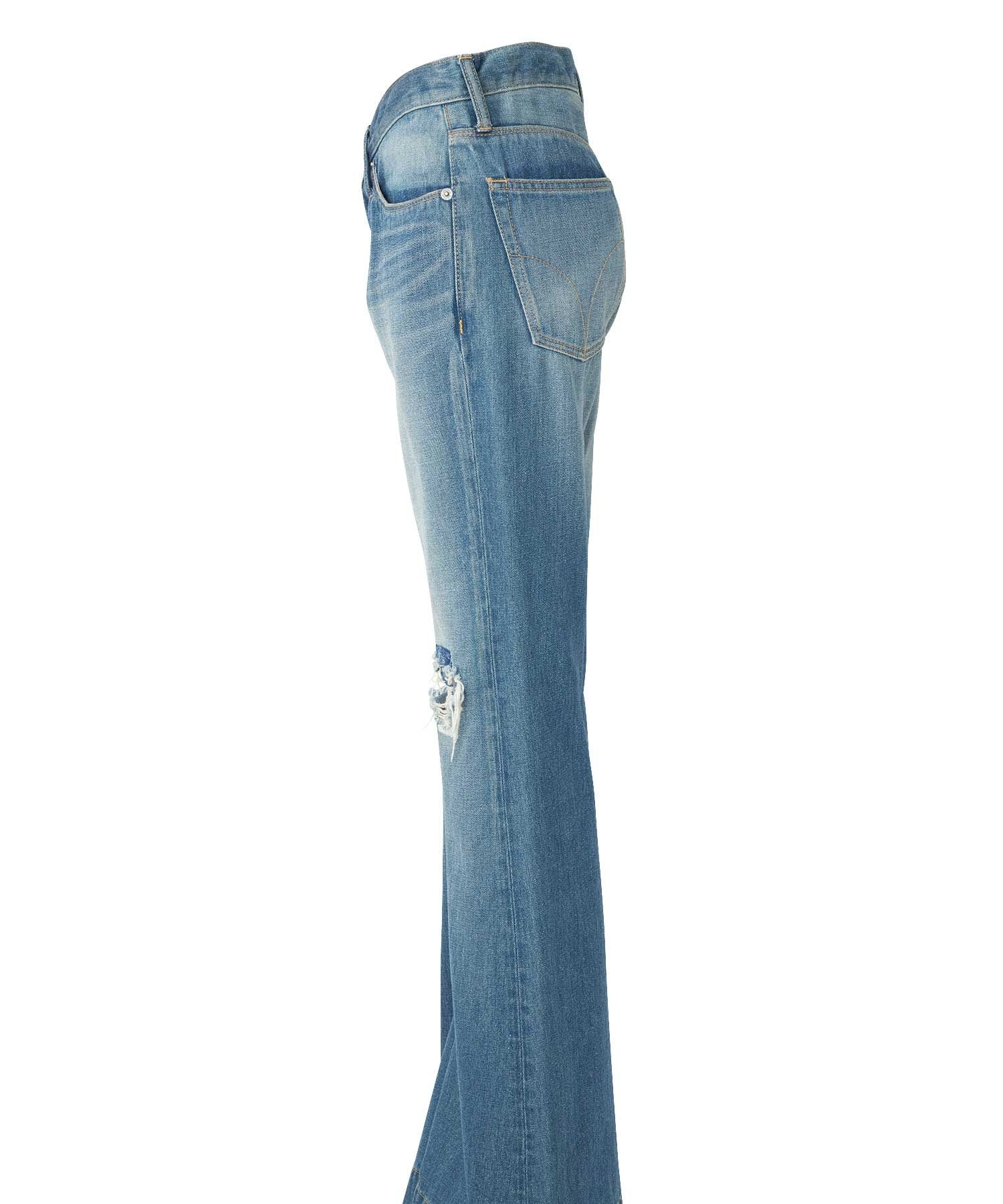 ローライズフレアデニムパンツ|HYSTERIC GLAMOUR WOMEN | HYSTERIC