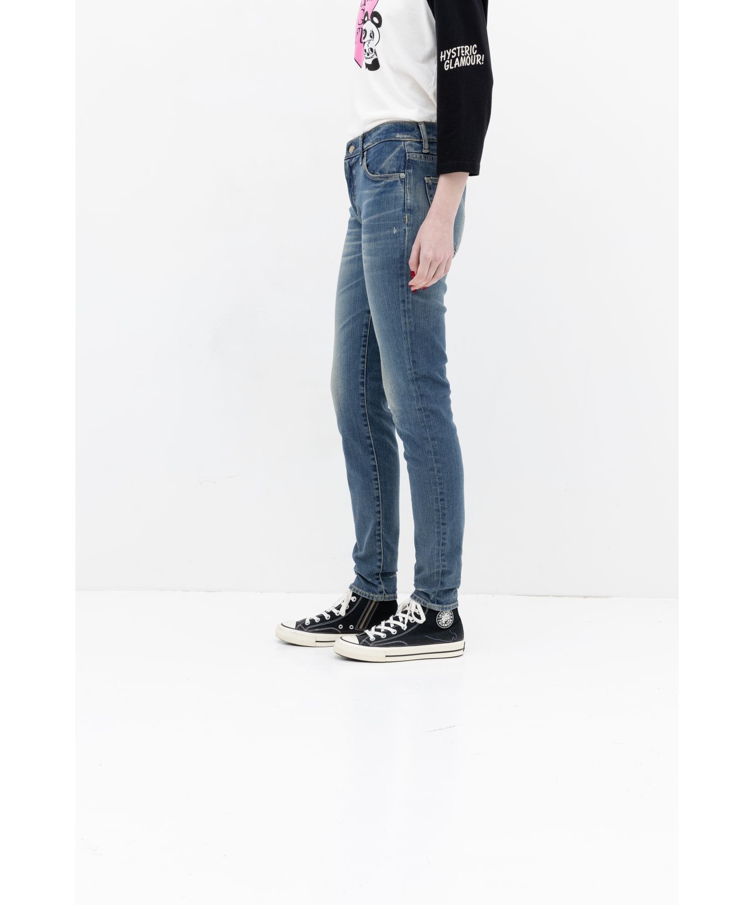 SP加工スリムデニムパンツ|HYSTERIC GLAMOUR WOMEN | HYSTERIC GLAMOUR