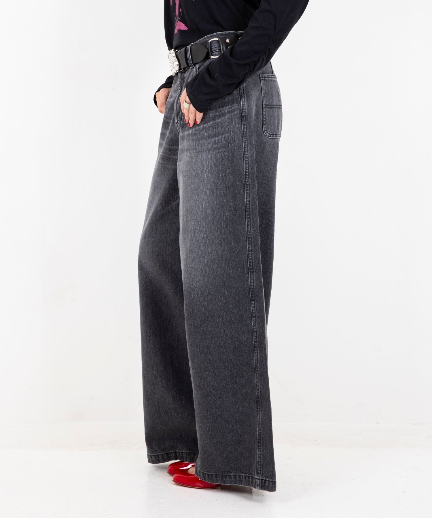 デニムワイドパンツ|HYSTERIC GLAMOUR WOMEN | HYSTERIC GLAMOUR