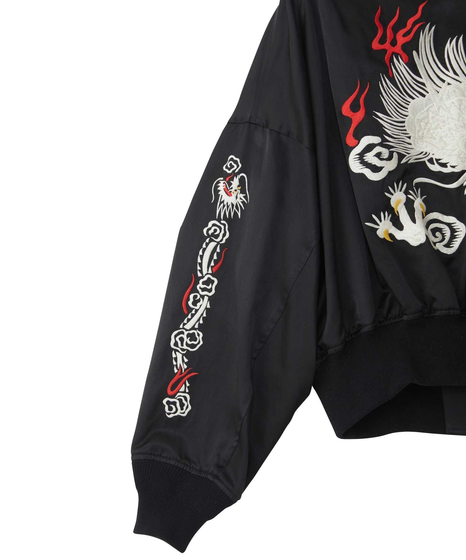 DRAGON刺繍 ライダーススカジャン|HYSTERIC GLAMOUR WOMEN | HYSTERIC