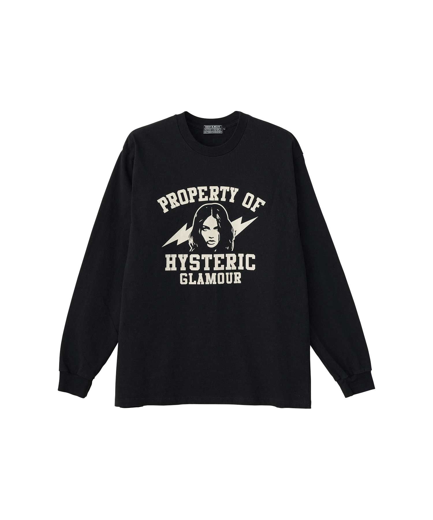 PROPERTY OF HYSTERIC Tシャツ|HYSTERIC GLAMOUR MEN | HYSTERIC