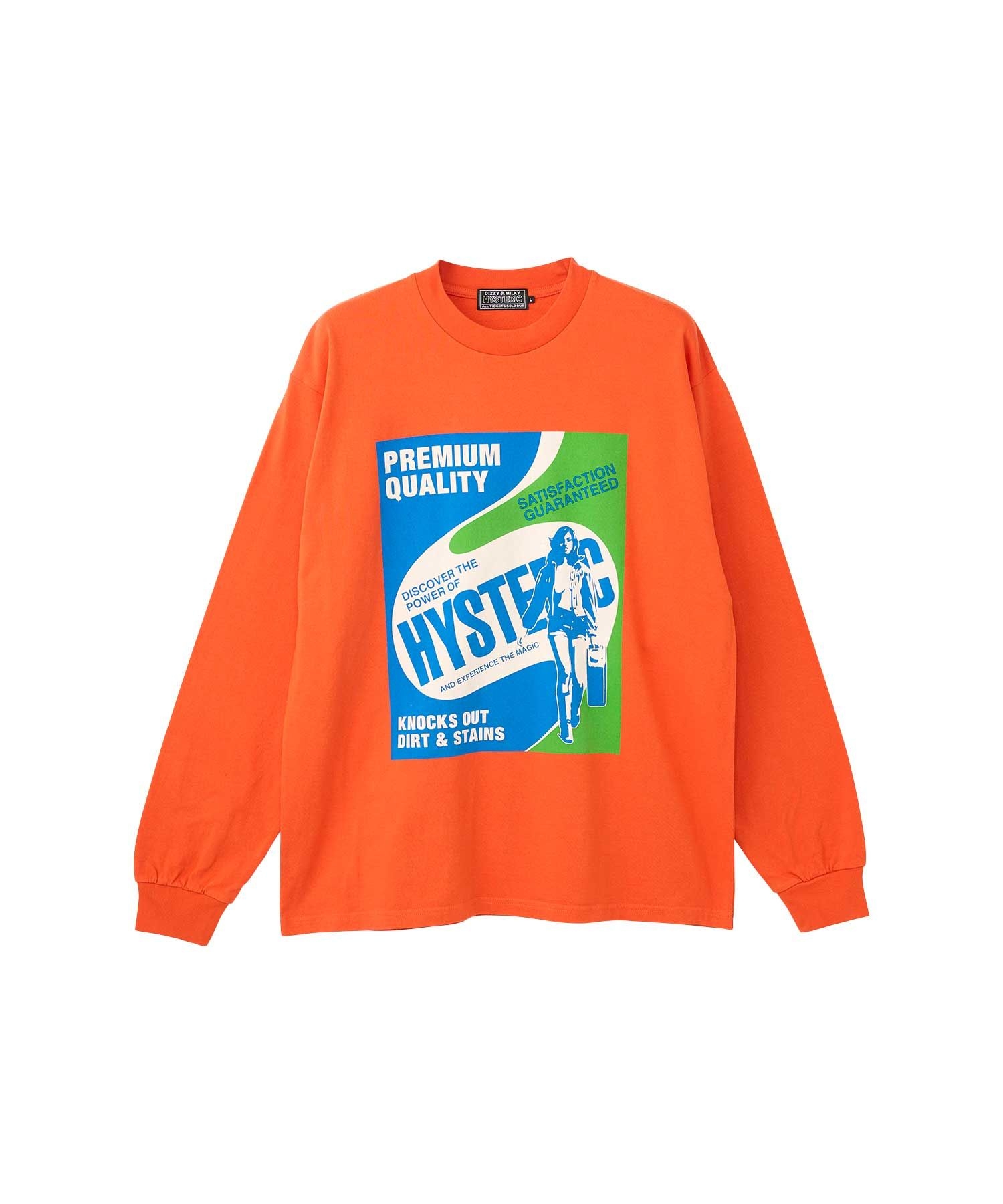HYSTERIC DETERGENT Tシャツ|HYSTERIC GLAMOUR MEN | HYSTERIC GLAMOUR