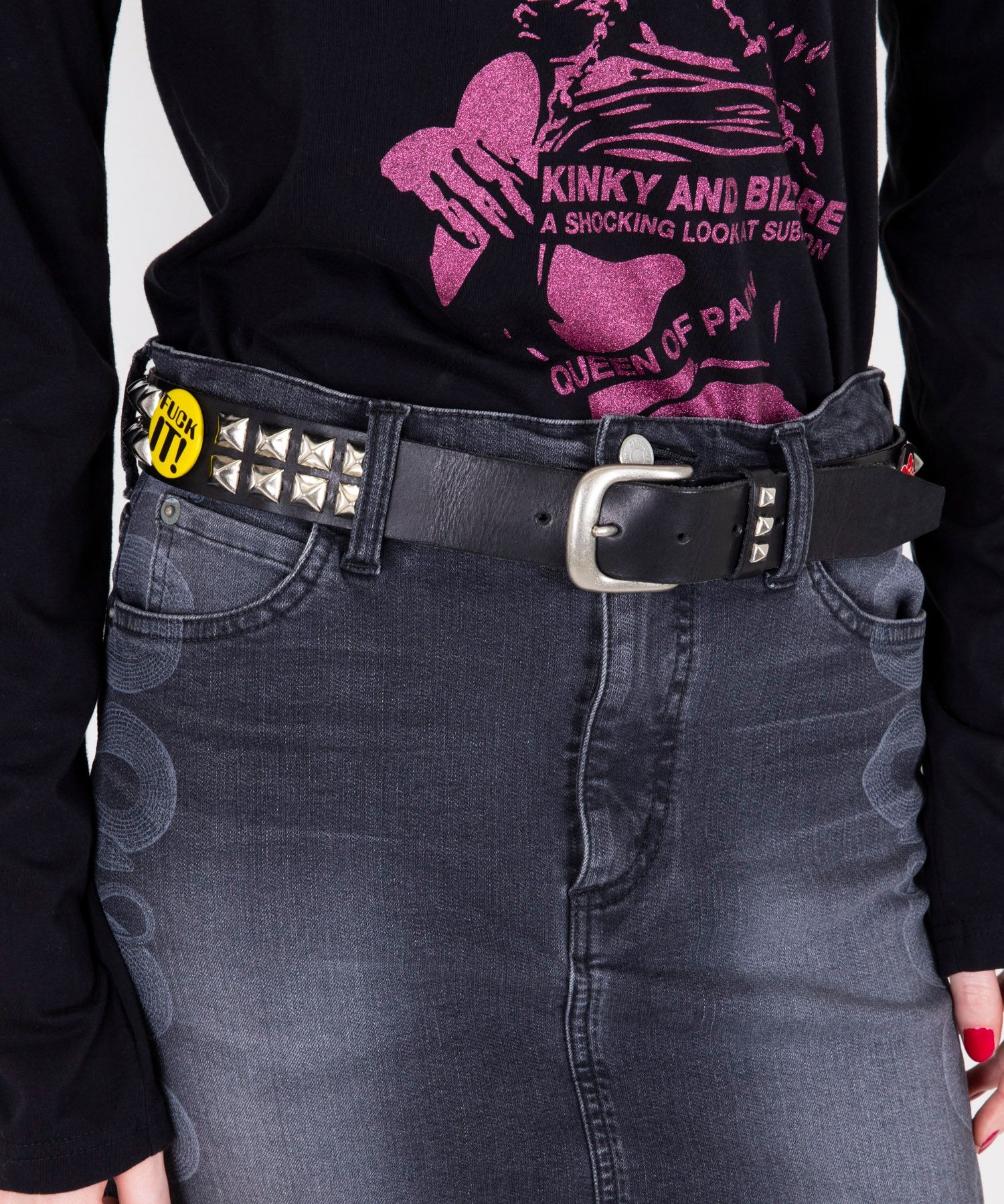 STUDS BADGES FEVER ベルト|HYSTERIC GLAMOUR WOMEN | HYSTERIC