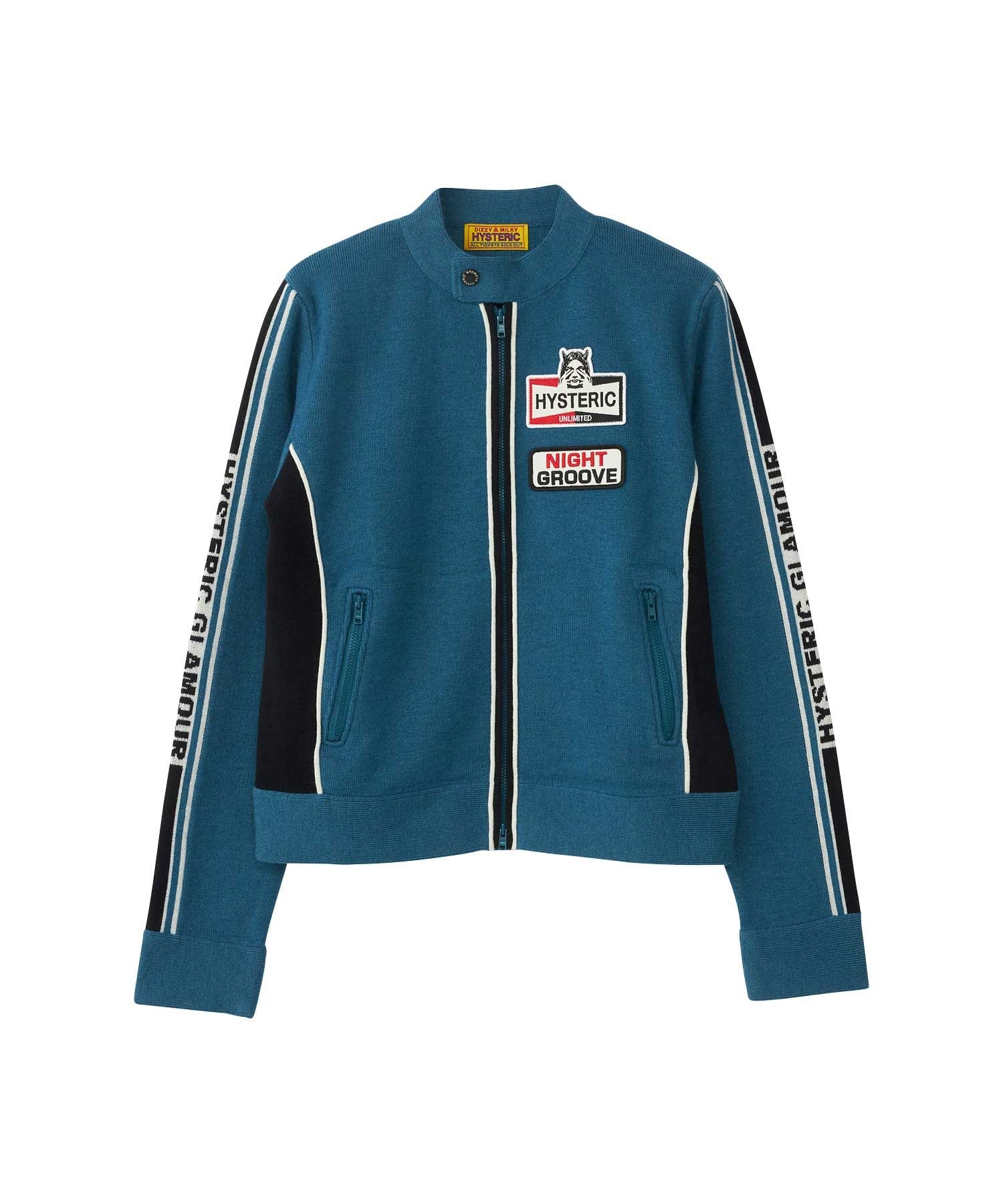 UNLIMITEDワッペン シングルライダース|HYSTERIC GLAMOUR WOMEN