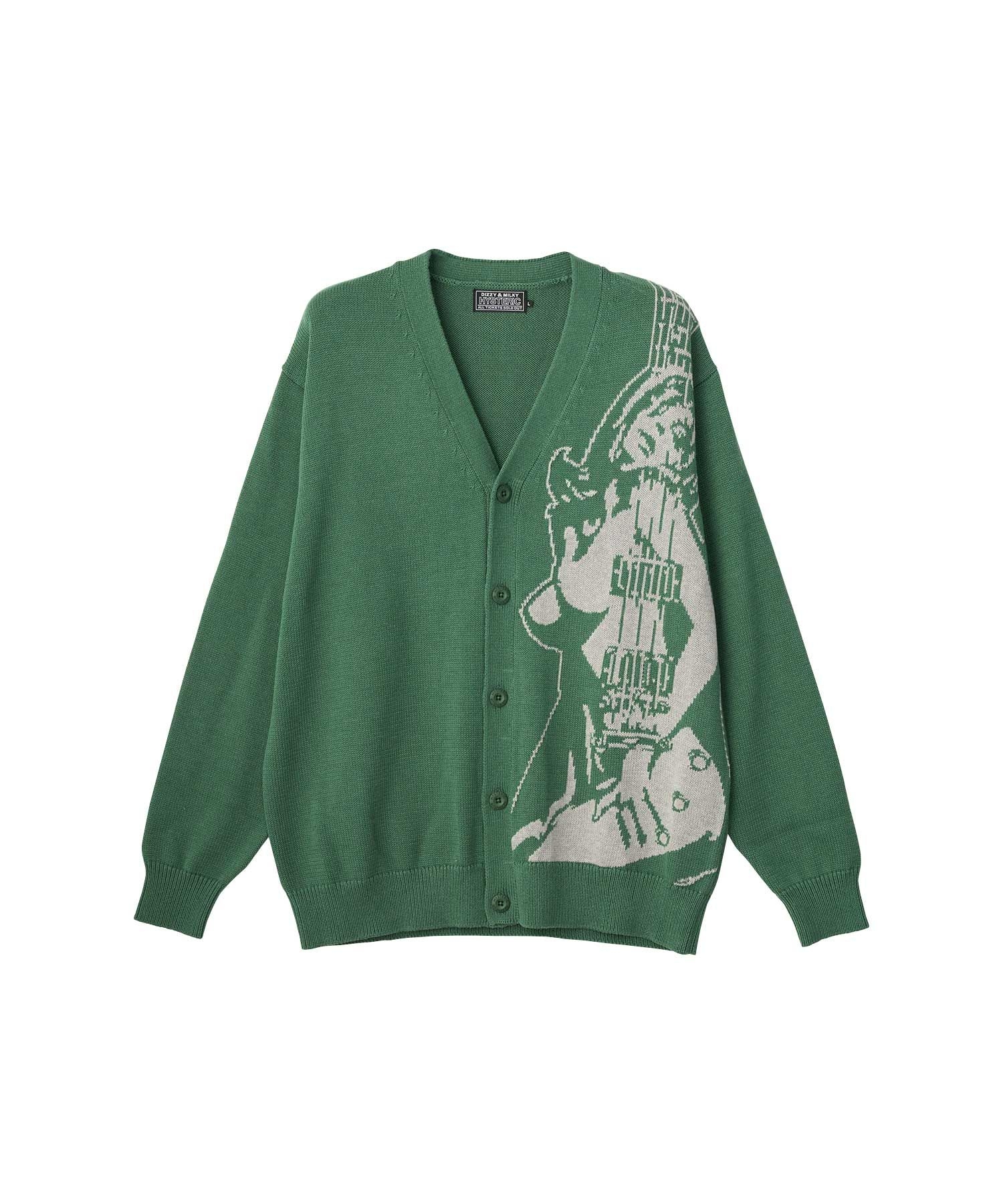 MULTI WOMANワッペン カーディガン|HYSTERIC GLAMOUR MEN | HYSTERIC