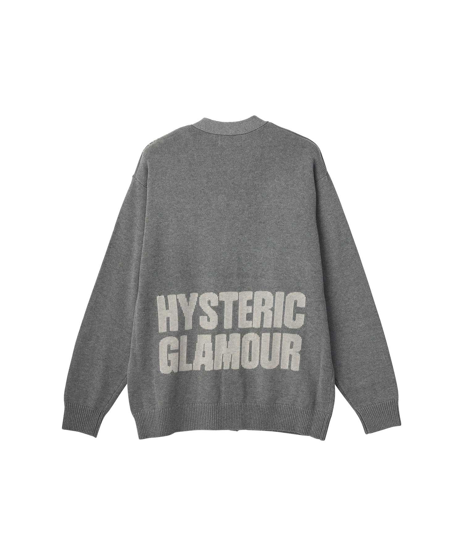 GUITAR GIRL編込 カーディガン|HYSTERIC GLAMOUR MEN | HYSTERIC