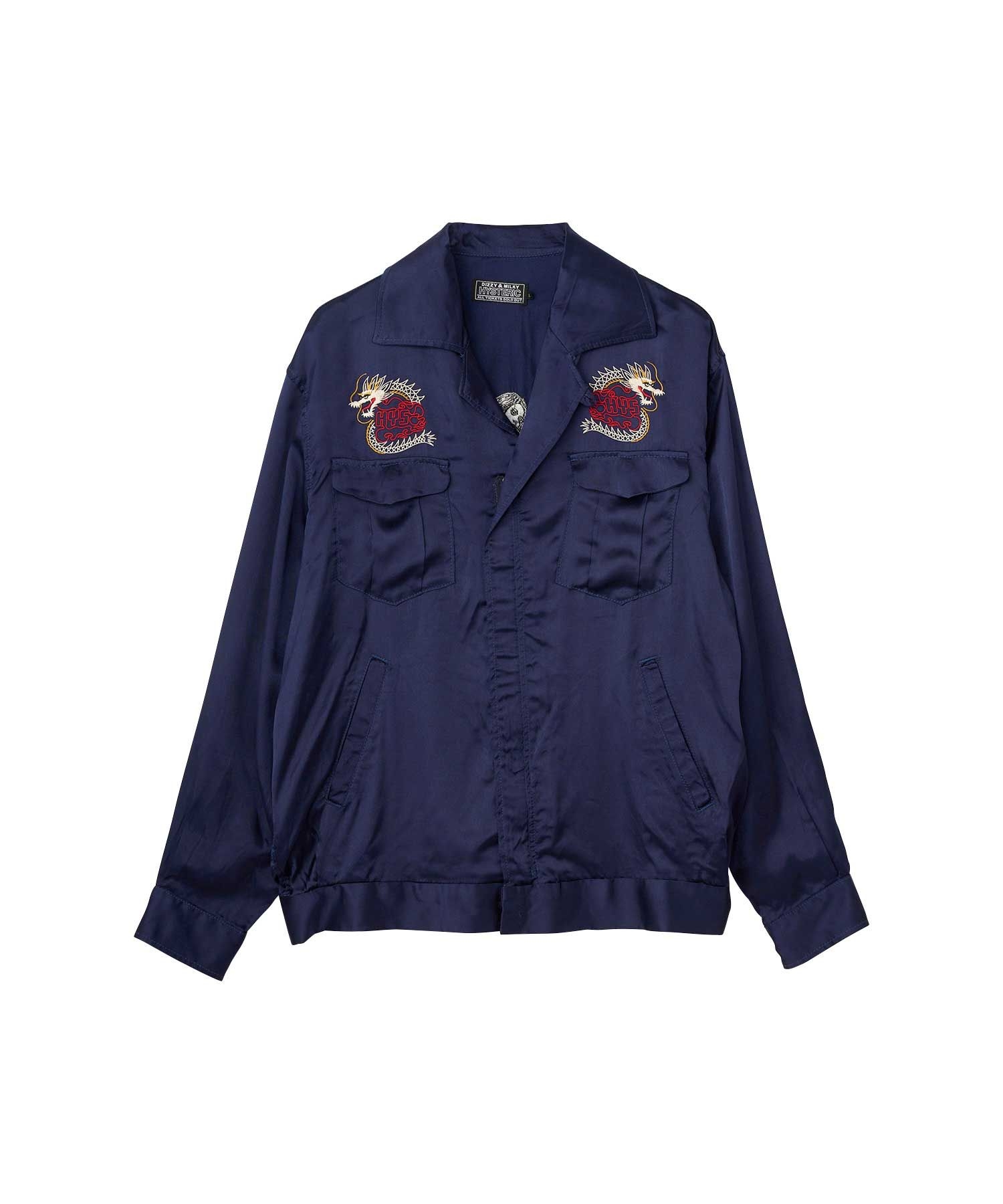 DRAGON FLAME刺繍 スーベニアシャツ|HYSTERIC GLAMOUR MEN | HYSTERIC