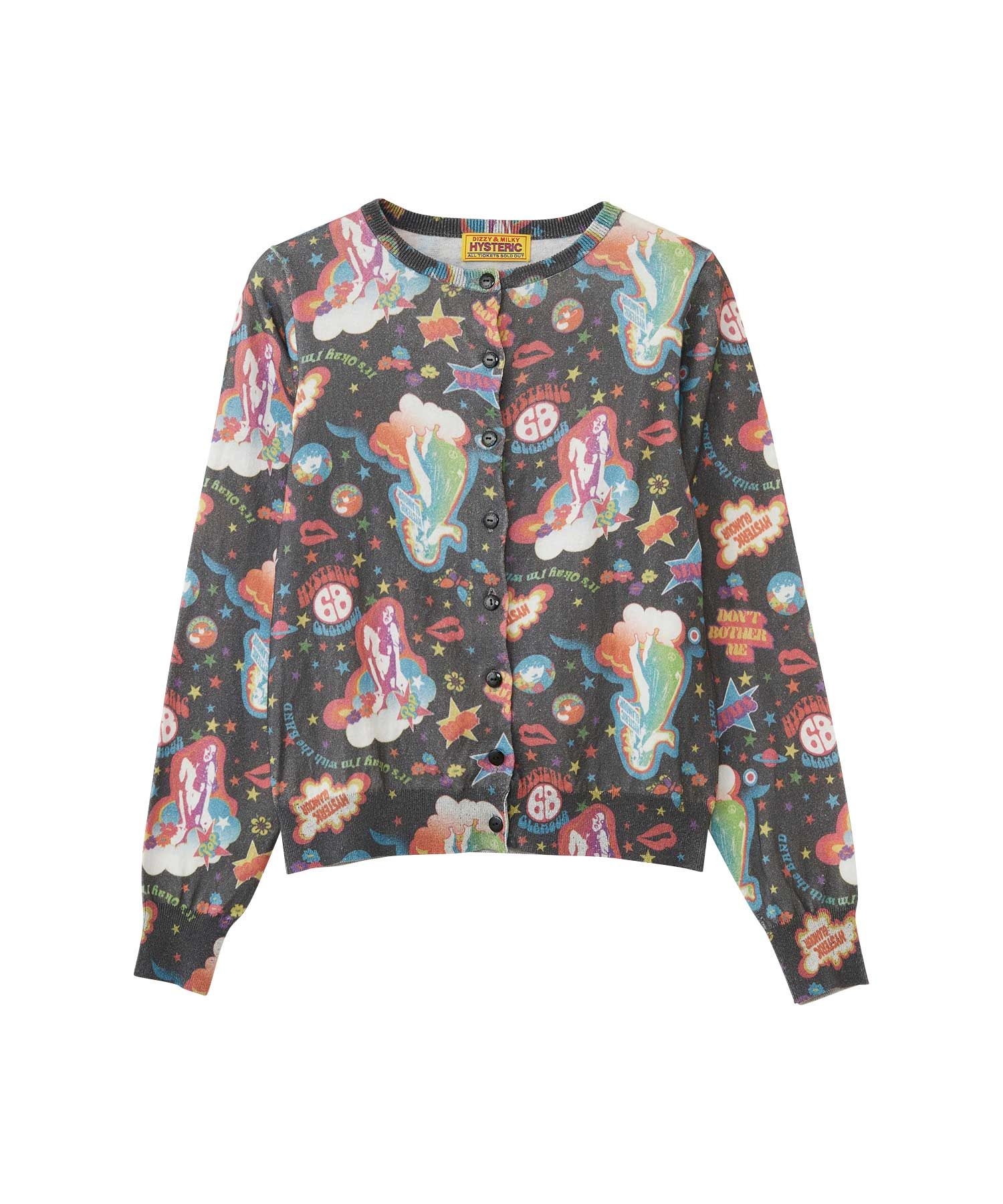 HYSTERIC68柄 カーディガン|HYSTERIC GLAMOUR WOMEN | HYSTERIC