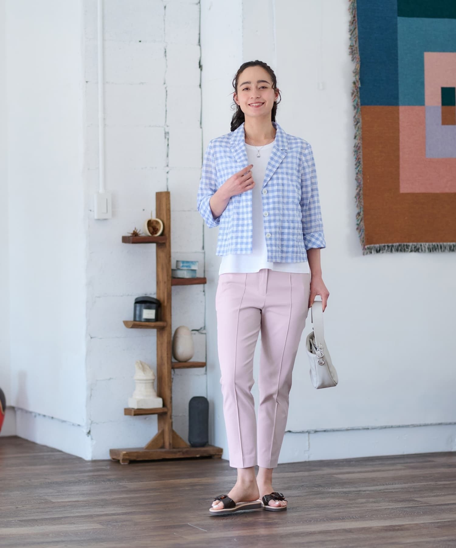 ギンガムチェックジャケット|キャラ・オ・クルス | レリアン公式