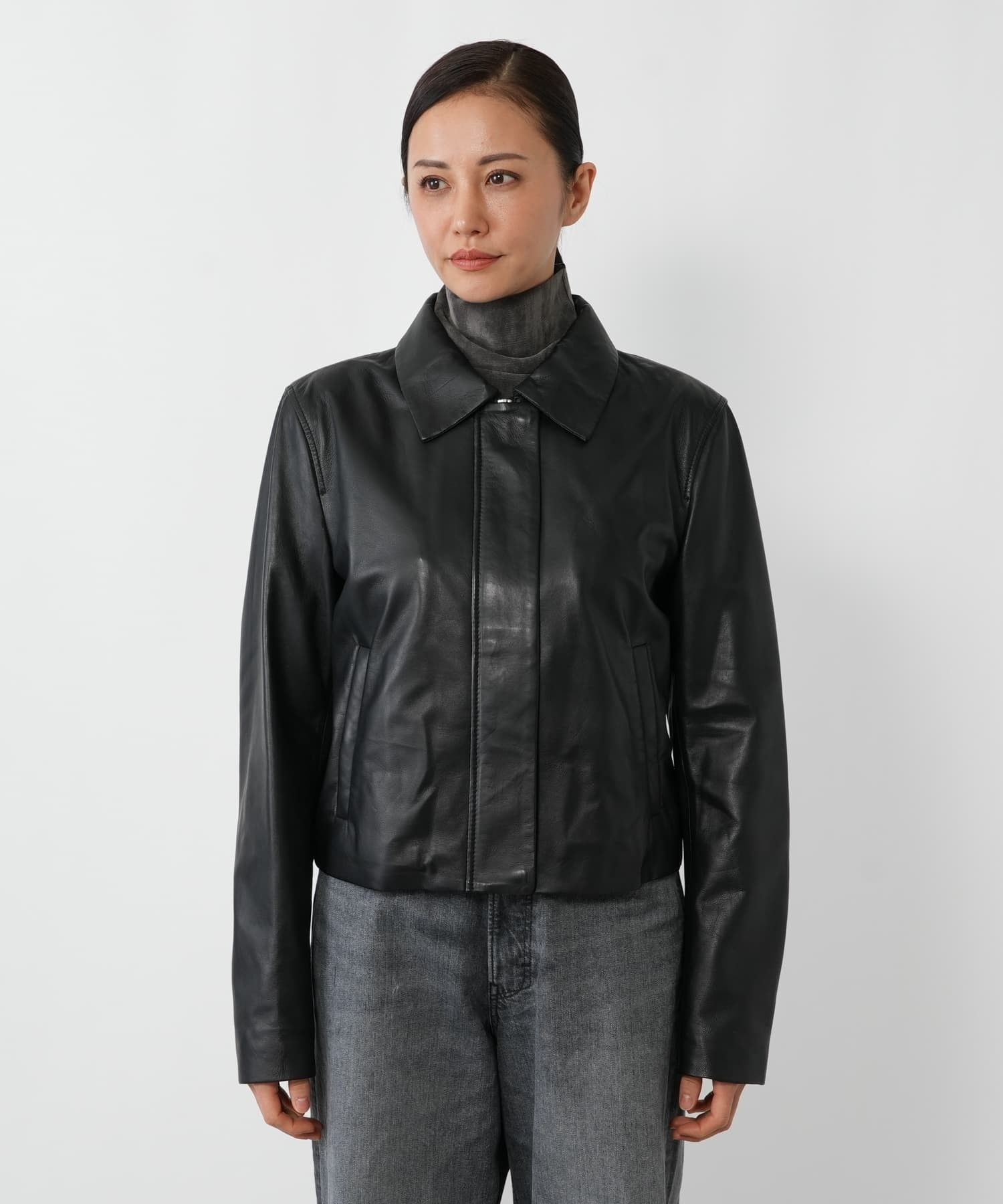 レザージャケット【STUDIO AR】|ネミカ | レリアン公式オンラインストア