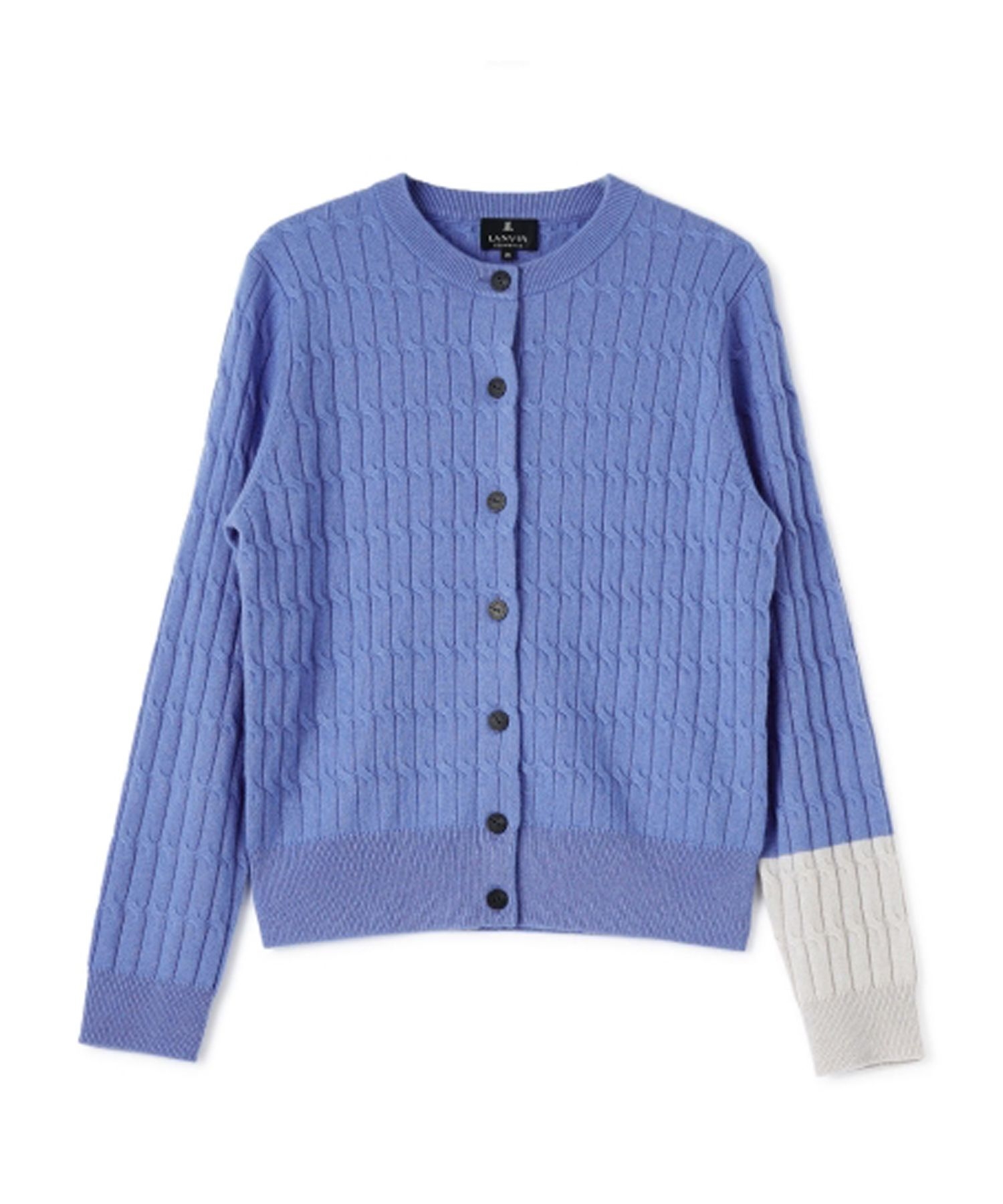 美品】フェラガモ ウール カーディガン 水色 Lサイズ イタリア製 希少