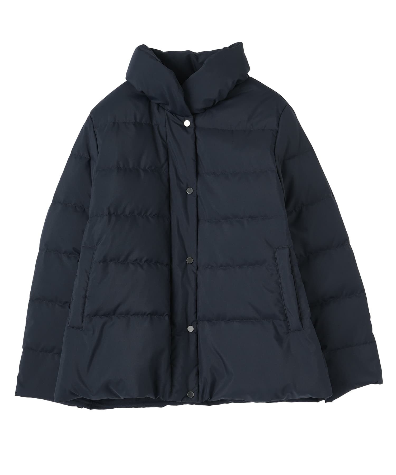 スタンドカラーダウンコート【Leilian WHITE LABEL】|レリアン