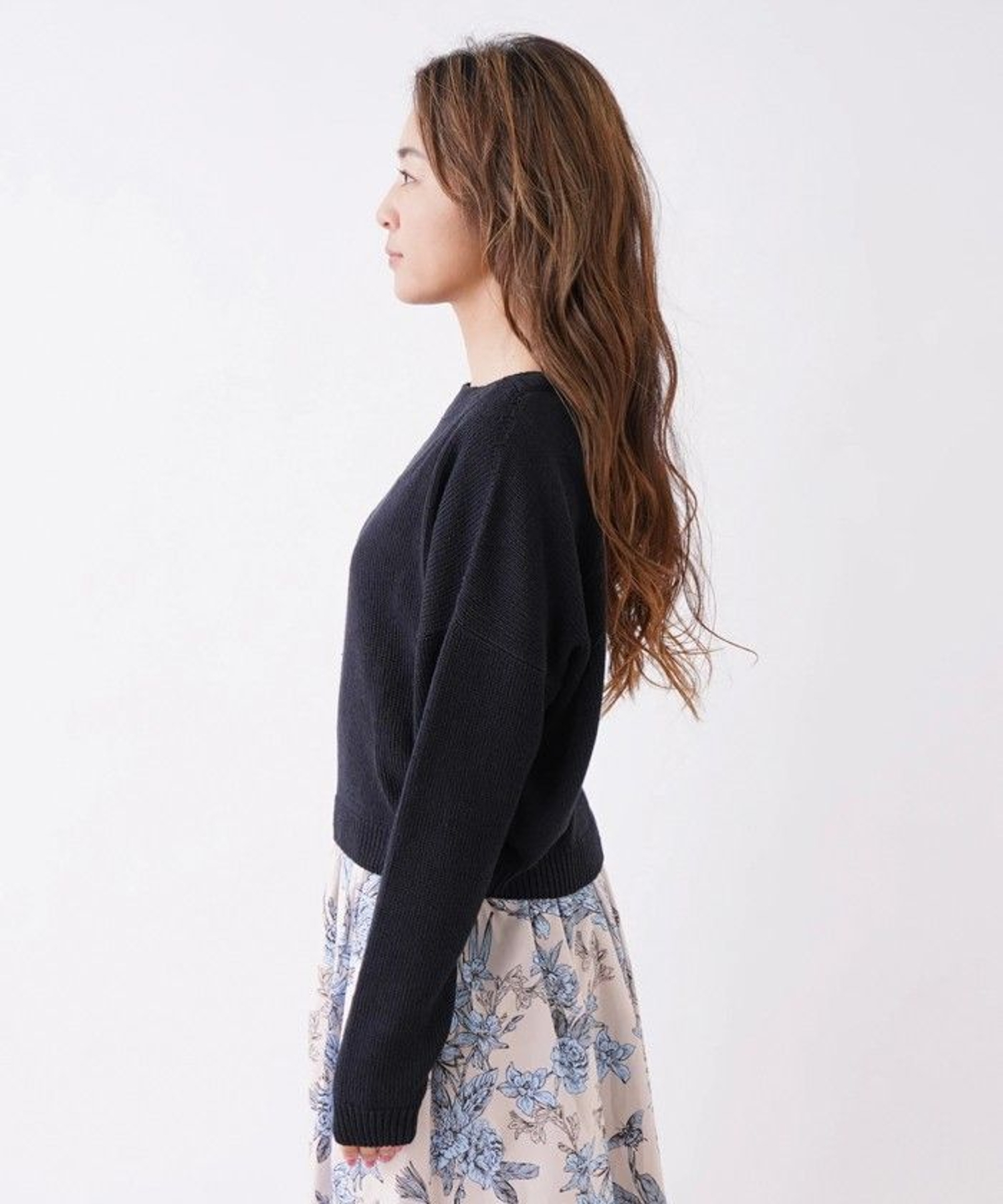 シルクボートネックニット【SCAGLIONE】|ネミカ | レリアン公式