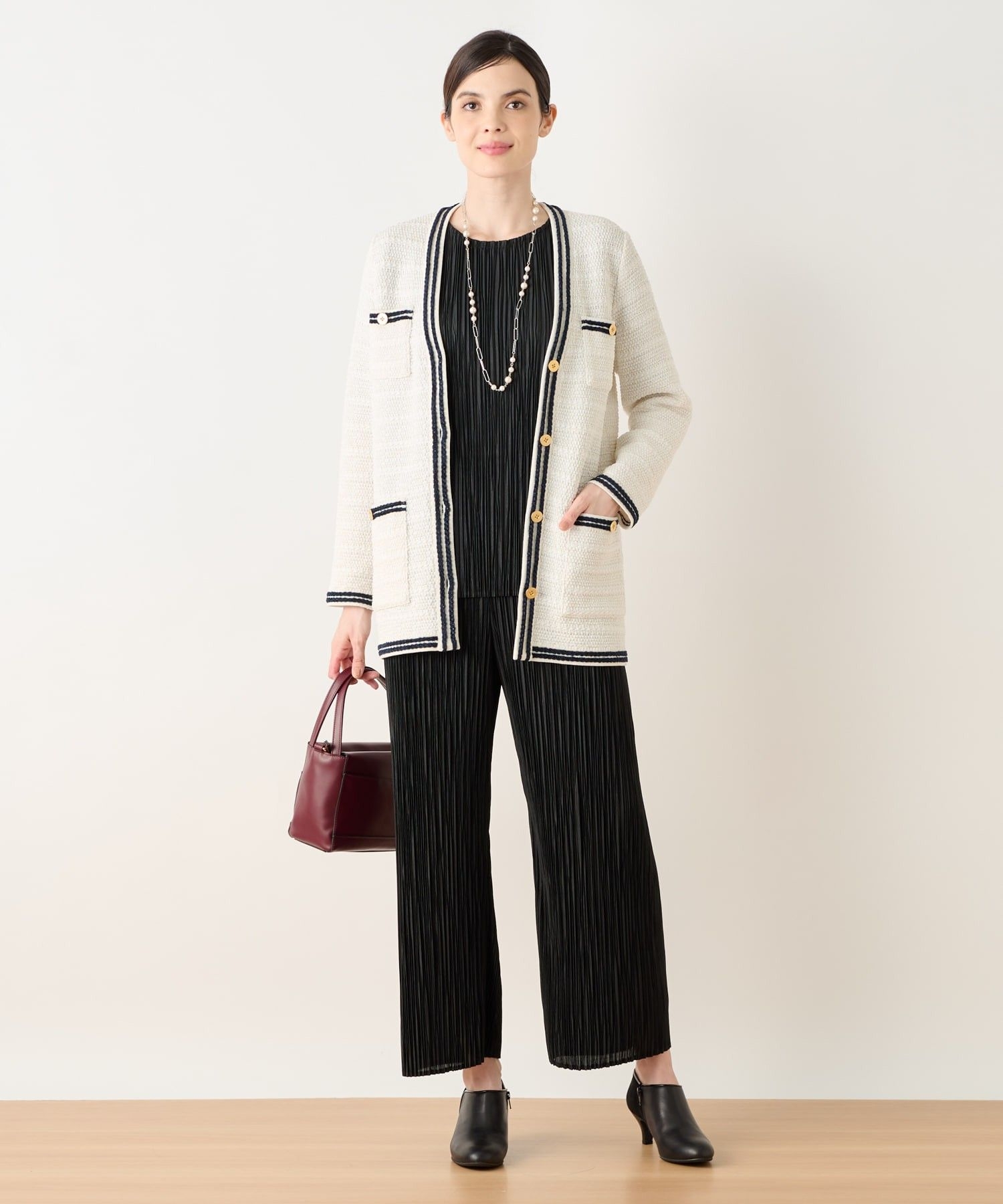 ニットツイードジャケット|レリアン | レリアン公式オンラインストア