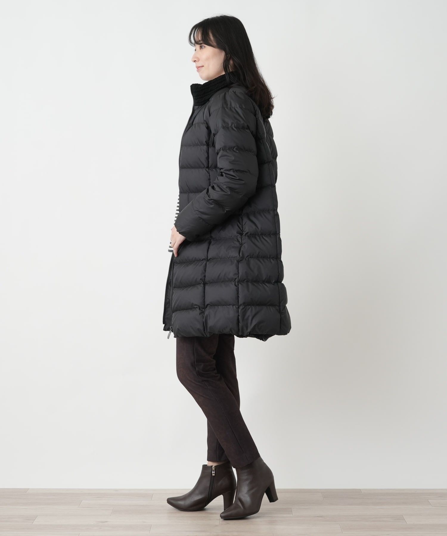 スタンドカラーダウンコート|レリアン | レリアン公式オンラインストア