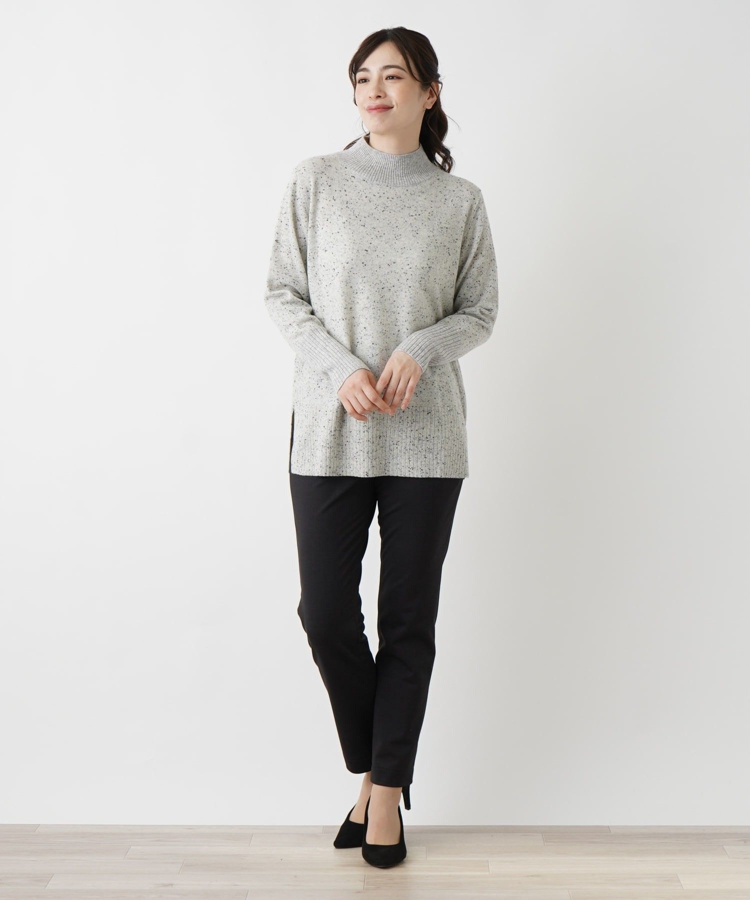 カシミヤハイネックニット|レリアン | レリアン公式オンラインストア