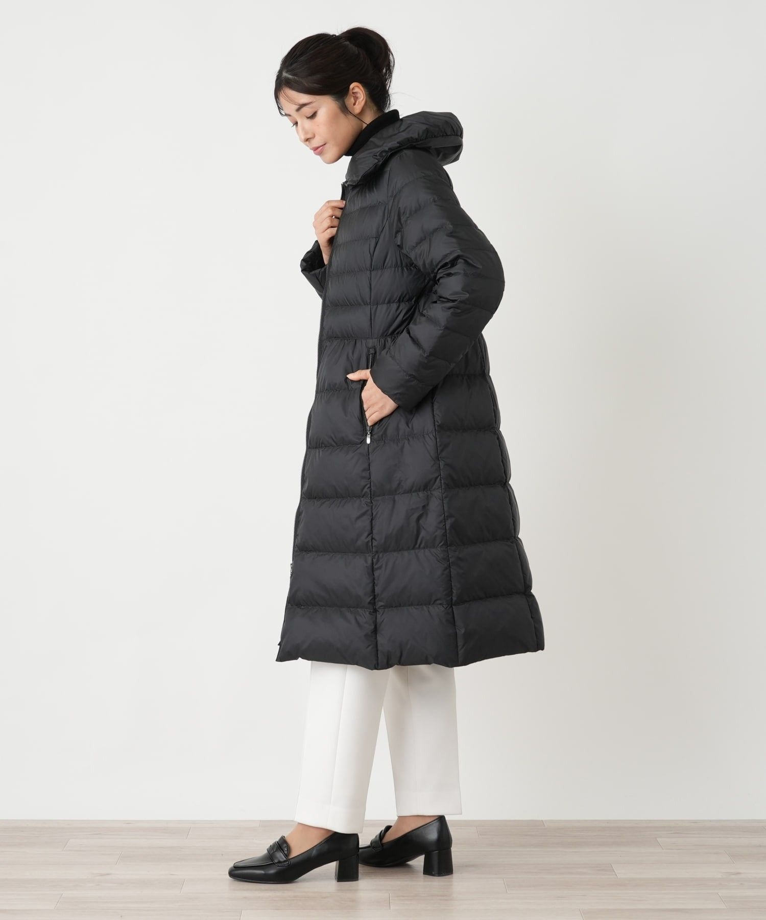 ロングダウンコート【Leilian WHITE LABEL】|レリアン | レリアン公式