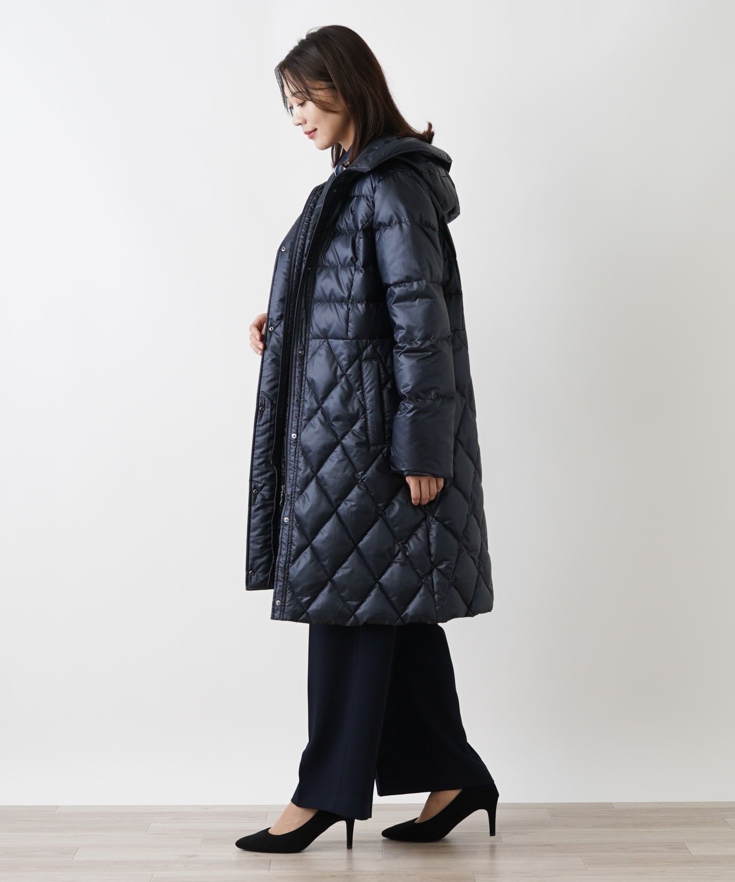 ダウンコート【Leilian WHITE LABEL】|レリアン | レリアン公式