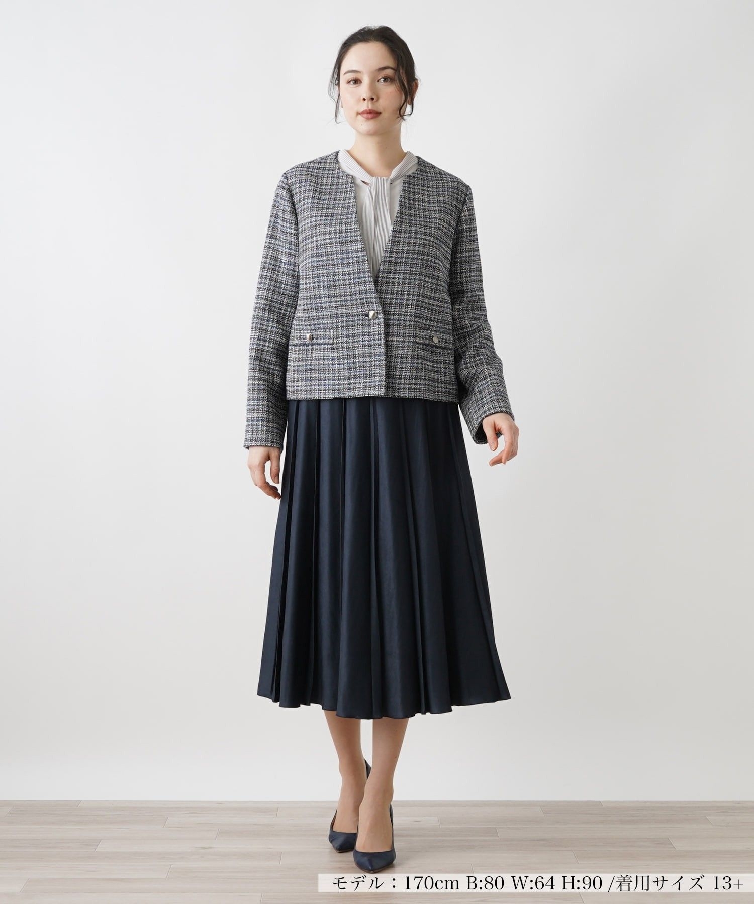 ツイードジャケット|レリアン プラスハウス | レリアン公式オンライン