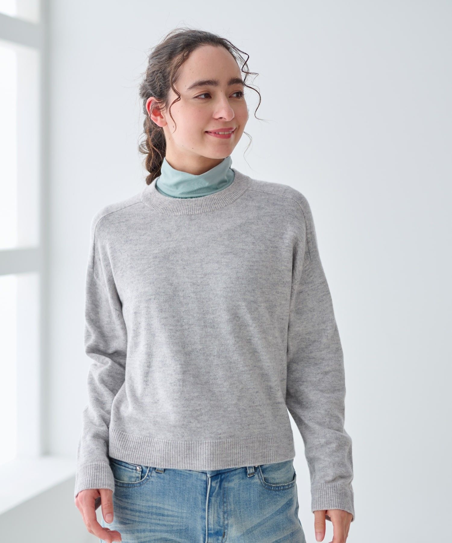 カシミヤニット【セットアップ】|キャラ・オ・クルス | レリアン公式