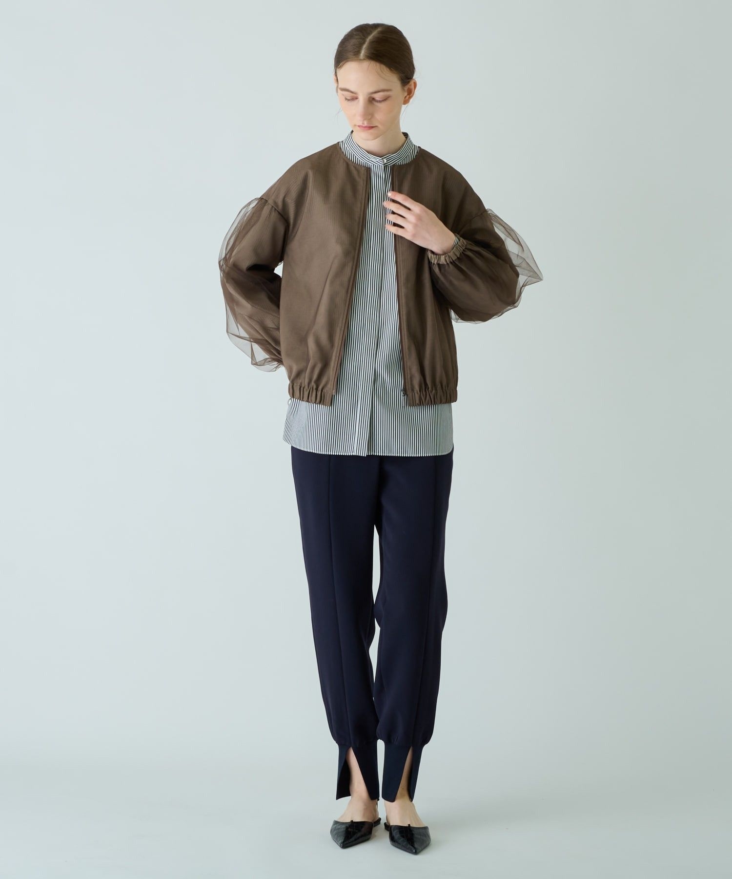 店舗人気】洗えるジップアップブルゾン|ブールジュ | レリアン公式