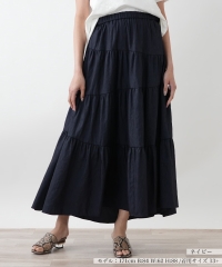 ティアードロングスカート【プラス企画】|レリアン プラスハウス