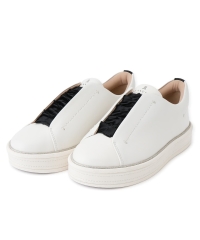 22.5～23.5cm】サテンモチーフスリッポンスニーカー|LANVIN COLLECTION